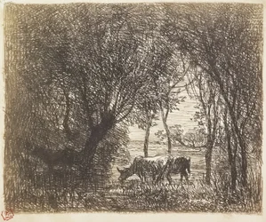Vacas em madeira, 1862